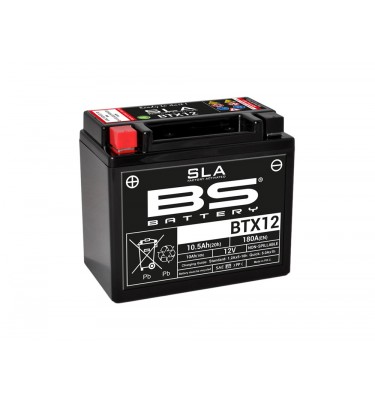 Batterie SLA BTX12 / YTX12-BS - BS BATTERY