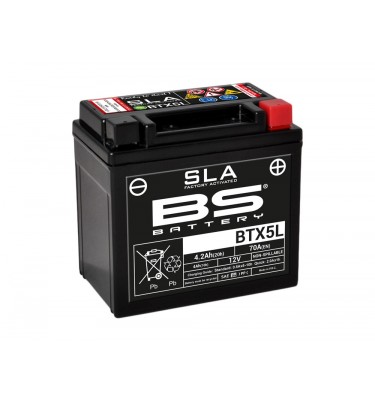Batterie SLA BTX5L / YTX5L-BS - BS BATTERY