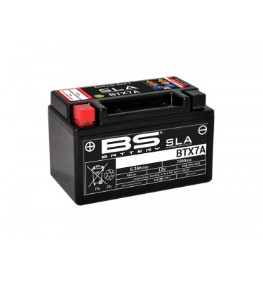 Batterie SLA BTX7A / YTX7A-BS - BS BATTERY