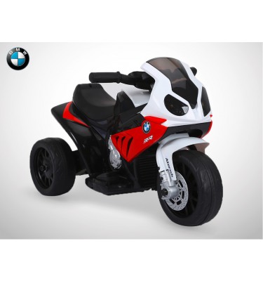 Moto électrique enfant KINGTOYS - BMW S1000 RR 18W - Rouge