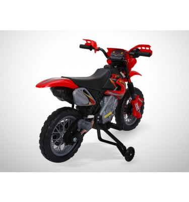 Moto électrique enfant KINGTOYS - Cobra 18W - Rouge