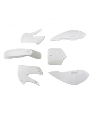 Kit plastique - Type KLX110 - Blanc
