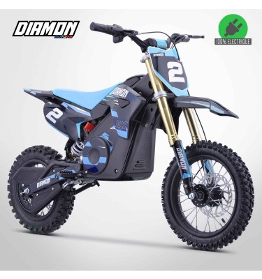 Moto enfant électrique RX 1000W - DIAMON MOTORS - Édition 2024 - Bleu