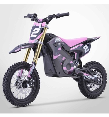 Moto enfant électrique RX 1300W - 12/10 - DIAMON MOTORS - Édition 2024 - Rose