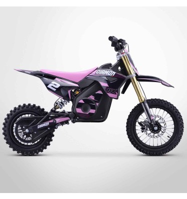 Moto enfant électrique RX 1300W - 12/10 - DIAMON MOTORS - Édition 2024 - Rose