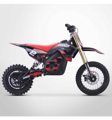 Moto enfant électrique RX 1300W - 12/10 - DIAMON MOTORS - Édition 2024 - Rouge
