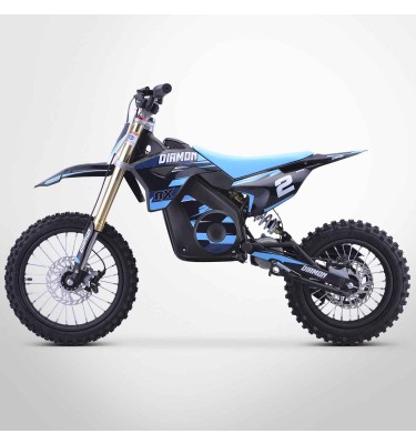 Moto enfant électrique RX 1600W - 14/12 - DIAMON MOTORS - Édition 2024 - Bleu