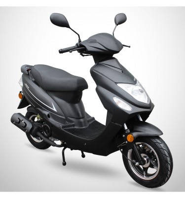 Scooter 50cc SPIRO 50 - Mat Edition 2024 - JIAJUE - Noir Mat