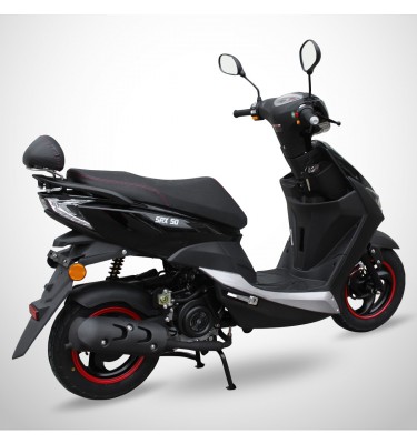 Scooter 50cc SRX 50 - Edition 2024 - JIAJUE - Noir / Gris