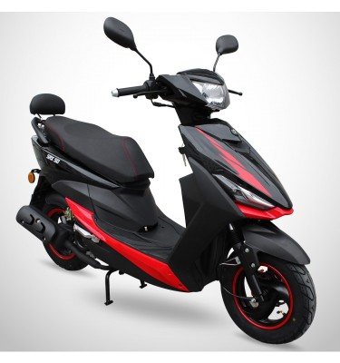 Scooter 50cc SRX 50 - Edition 2024 - JIAJUE - Noir / Rouge