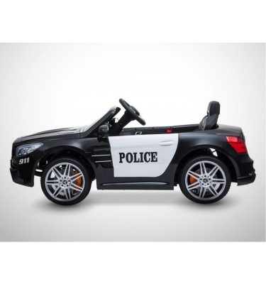 Voiture électrique enfant KINGTOYS - Mercedes SL 500 80W - Police