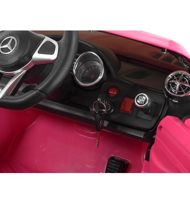 Voiture électrique enfant KINGTOYS - Mercedes SL 65 AMG 70W - Rose
