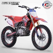 Moto cross GUNSHOT 250 MX-2 - Rouge - 2024