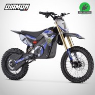 Moto enfant électrique RX 1300W - 14/12 - DIAMON - Édition 2021 - Bleu