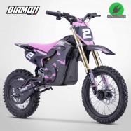 Moto enfant électrique RX 1600W - 14/12 - DIAMON MOTORS - Édition 2024 - Rose