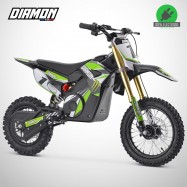 Moto enfant électrique RX 1300W - 12/10 - DIAMON - Édition 2021 - Vert